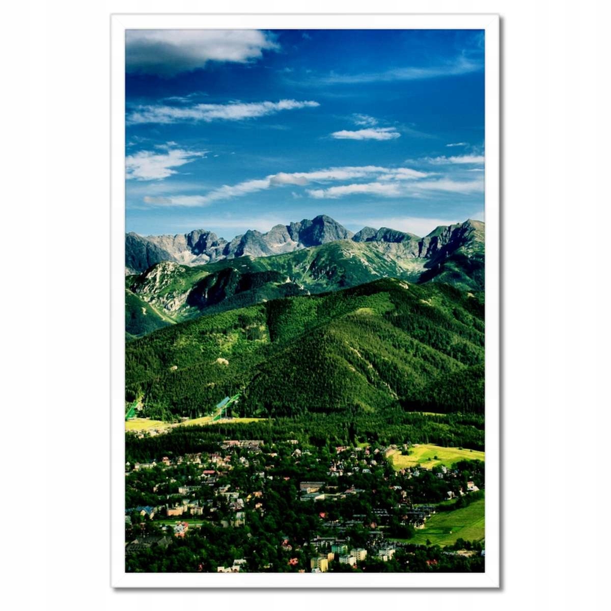 Plakáty v rámu 40x60 Krajina Tatry Polské hory