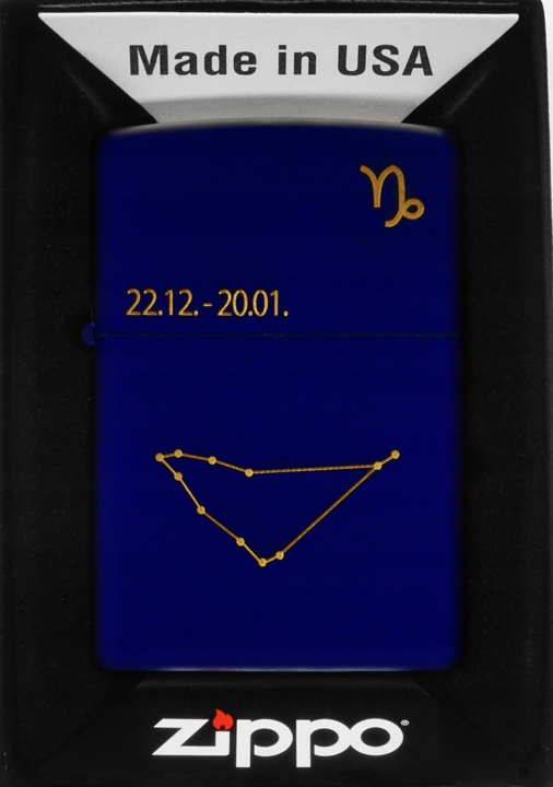 Zapalovač Zippo Zodiac Capricorn Design kozoroh 60006941 Větruodolný