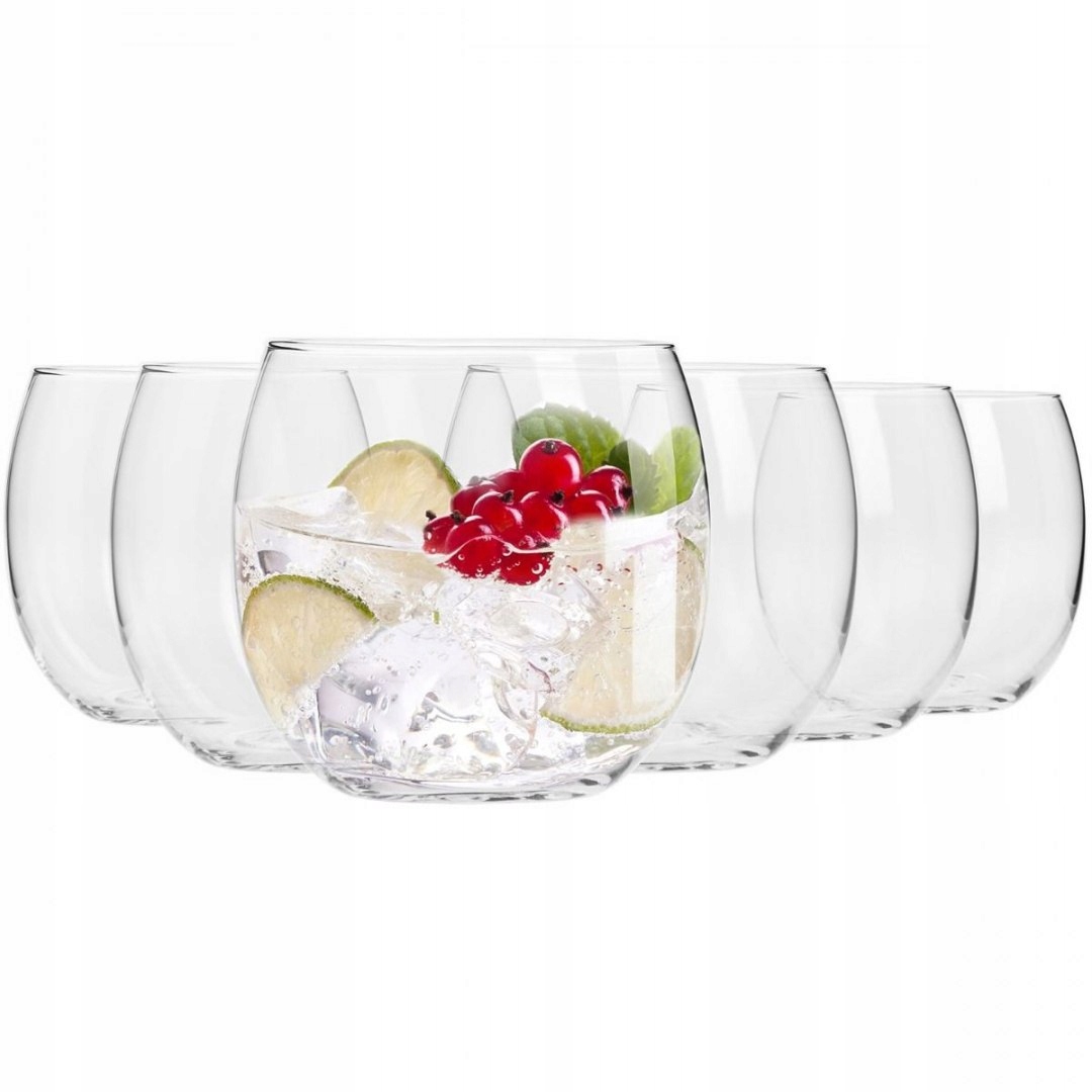 

Lekkie szklanki do soku wody Krosno Harmony 410ml