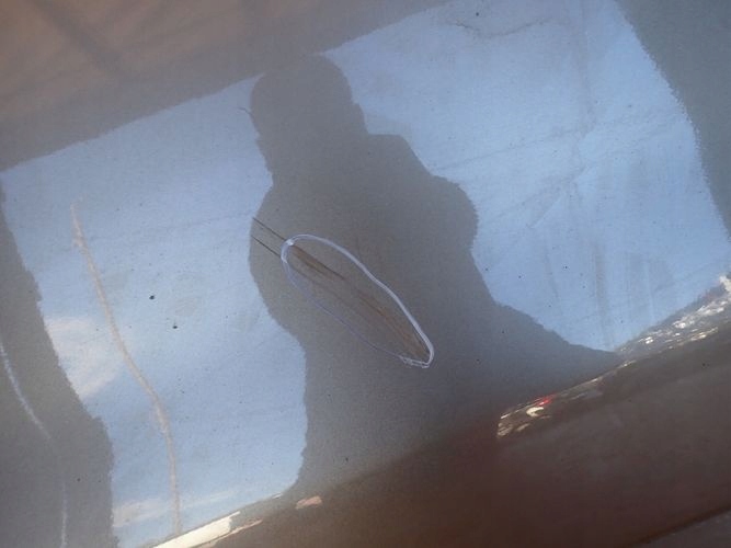SUBARU FORESTER IV 12- door left rear. rear part