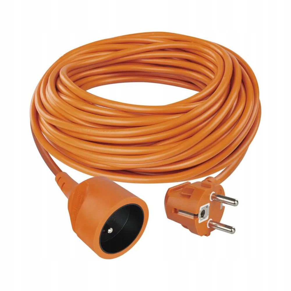 Emos Predlžovačka 1x20 m oranžová P01120