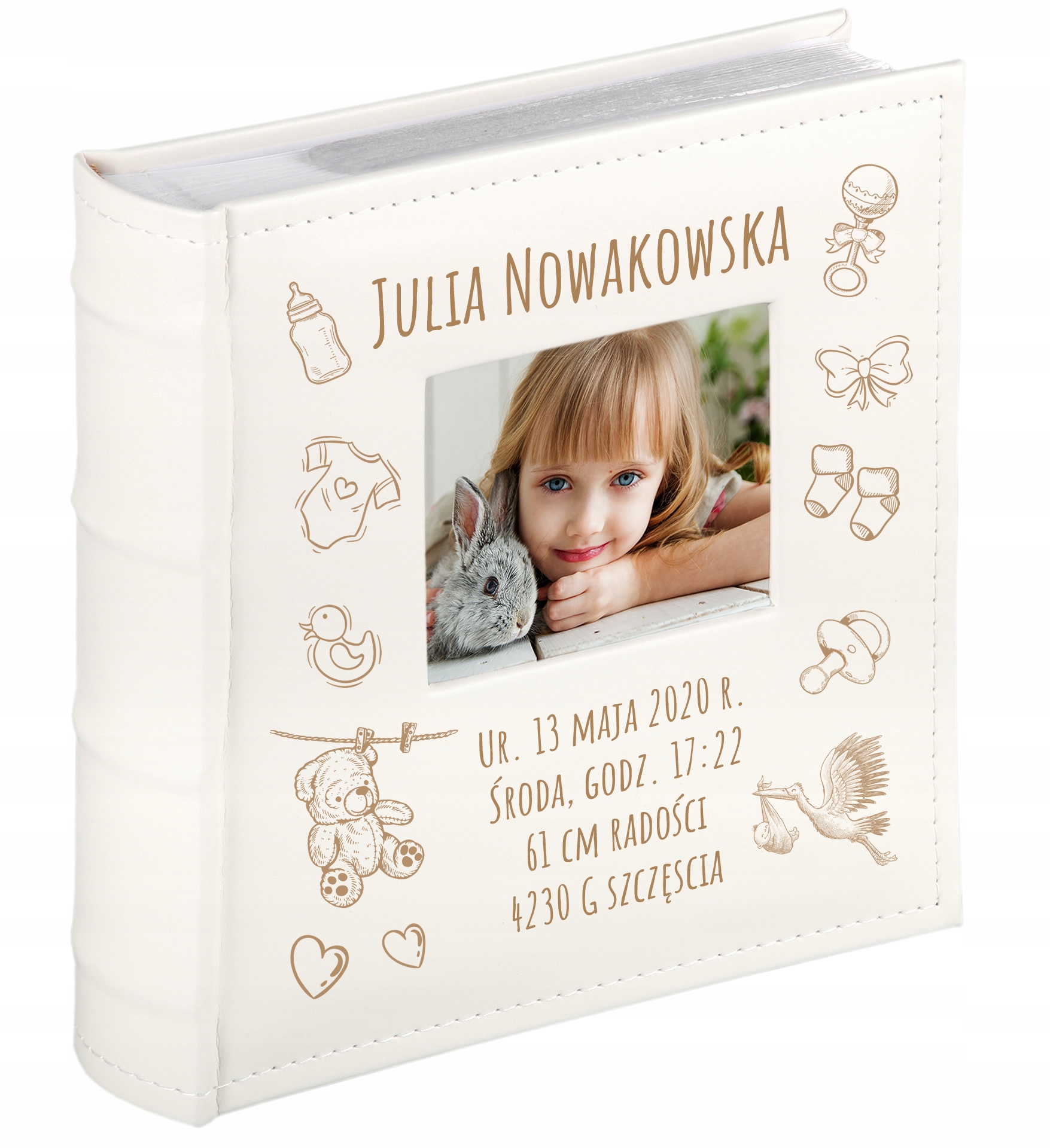 

Album dla dziecka Chrzest Grawerowany Twój Grawer