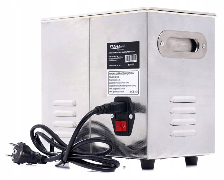 MYJKA ULTRADZWIEKOWA SONICZNA STERYLIZATOR 6 5L Brand Kraft