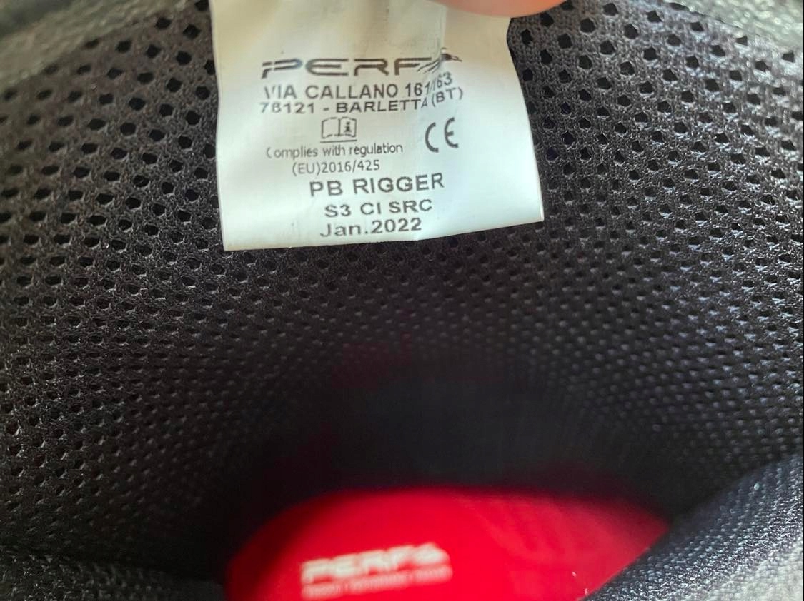 BUTY ROBOCZE PERF RIGGER SKÓRA S3 ROZ.46 Model Rigger