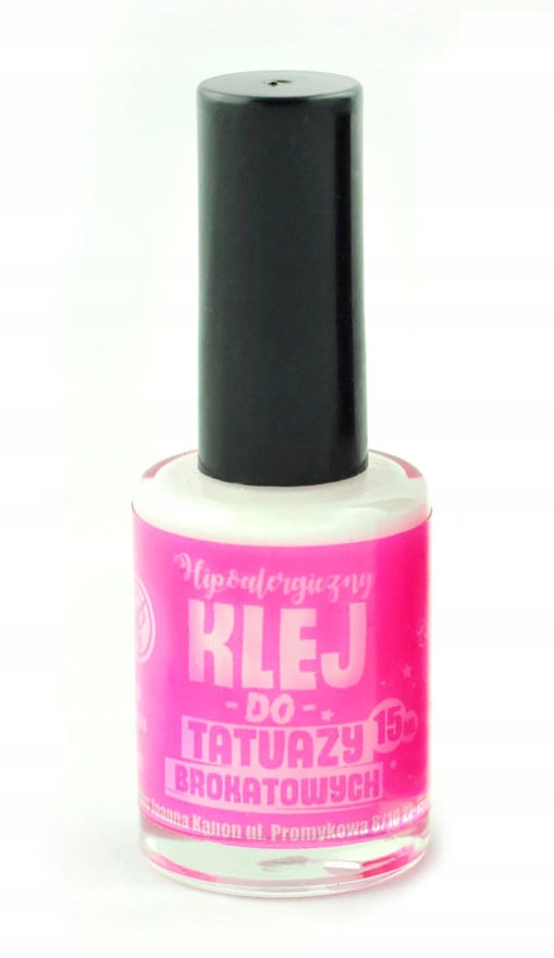 

klej Tatuaż Brokatowy Strong 15ml na 2-tygodnie