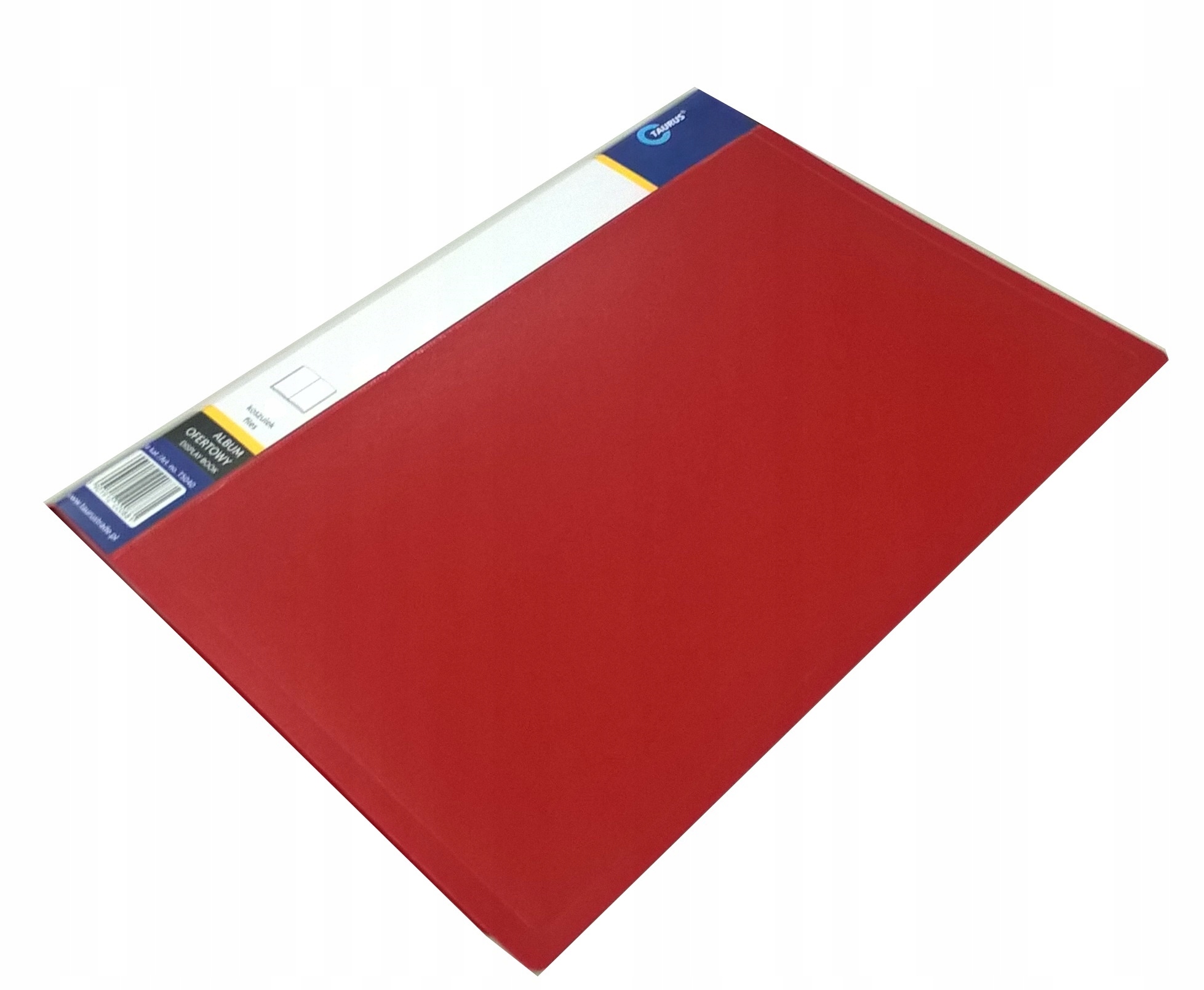 

Teczka Ofertowa A4 Album Z 40 koszulkami Czerwony