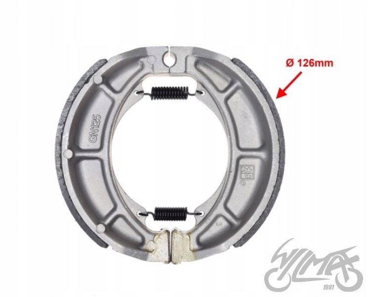 SZCZĘKA HAMULCA TYŁ DO JUNAK 901 KPL Producent Wilmat