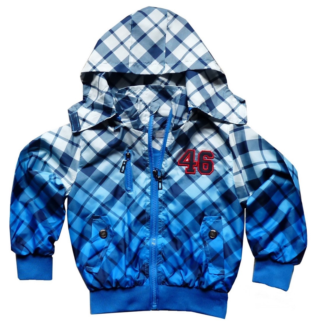 

Wiosenna kurtka w Kratkę 4 ok. 98/104 Denim