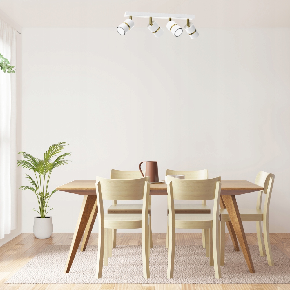 LAMPA SUFITOWA SPOT METALOWE REFLEKTORY GU10 Marka inna