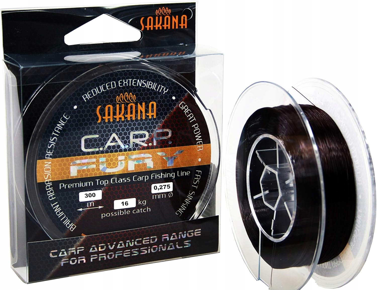 Żyłka Sakana C.a.r.p. Fury 0,275 mm x 300 m