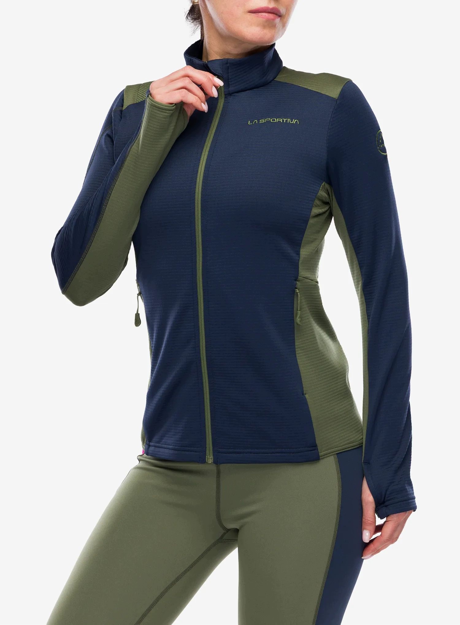 Bluza damska La Sportiva Chill Thermal Jacket night sky/cypress S