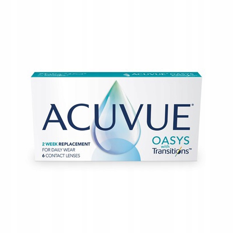 

Soczewki Acuvue Oasys with Transitions 6szt Bc 8,4