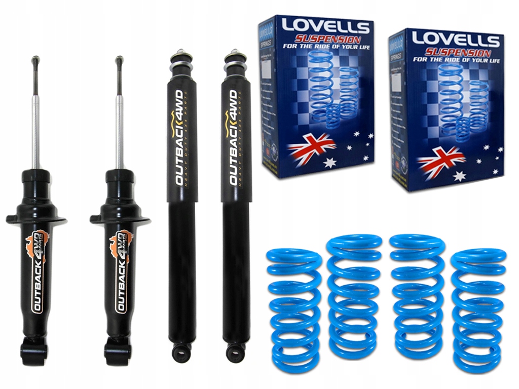 CFR90 - ПІДВІСКА КОМПЛЕКТ ЛІФТ + 2 ДЮЙМА PAJERO 3 4 LOVELLS