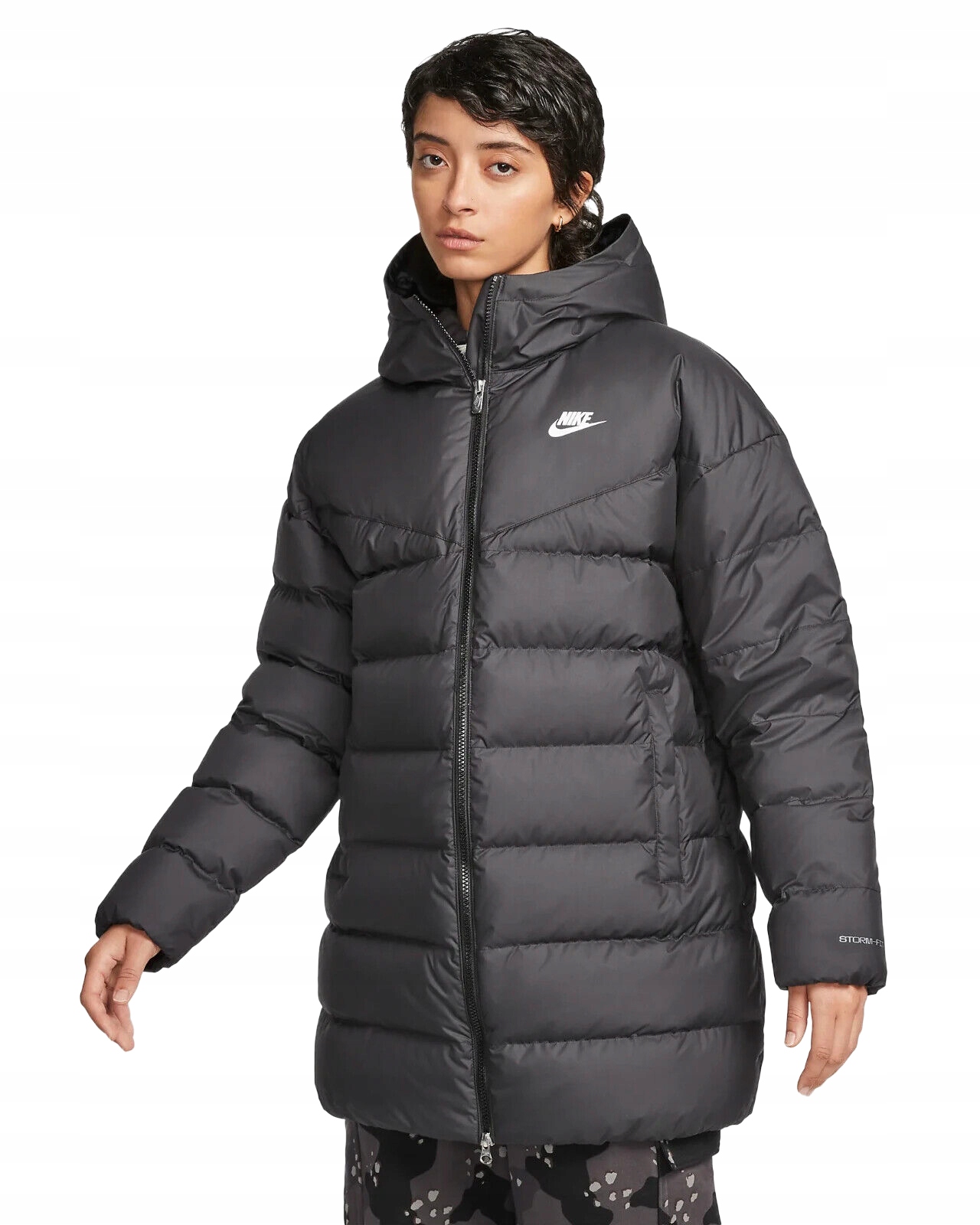 Dámská Zimní Péřová Bunda Nike Storm-fit Kabát Parka vel. XL