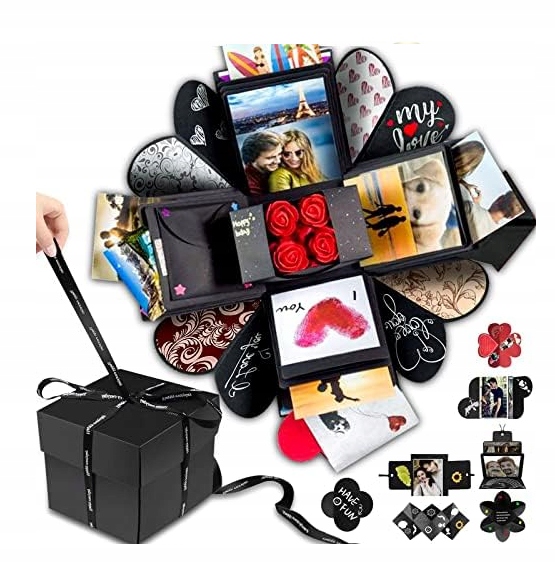 Krabička dárek Pro Ženy Kreativní Na Fotografie Exploding Box Vpcok