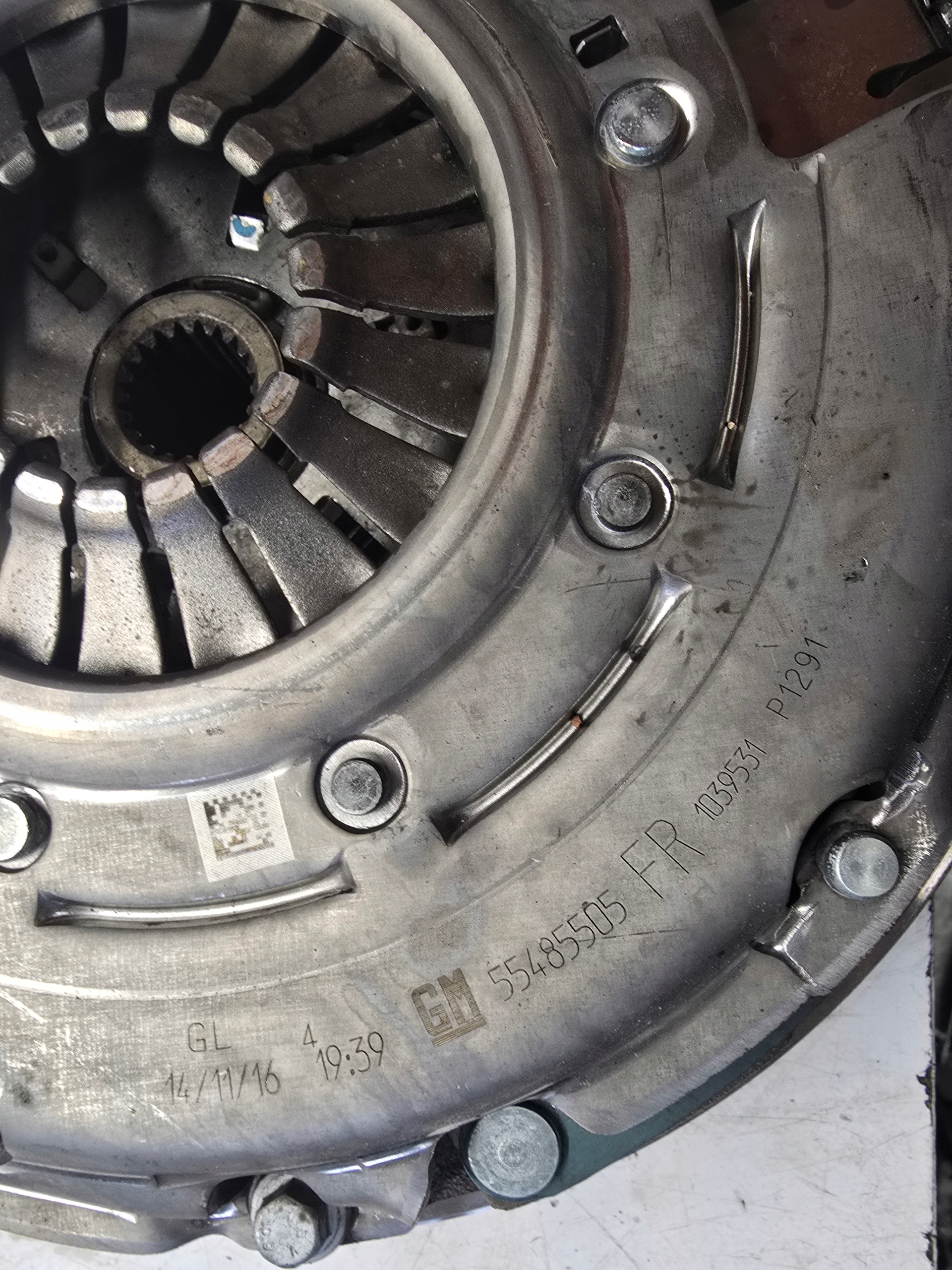 OPEL wheel flywheel DWUMASA clutch 1.6 CDTI gearbox M32