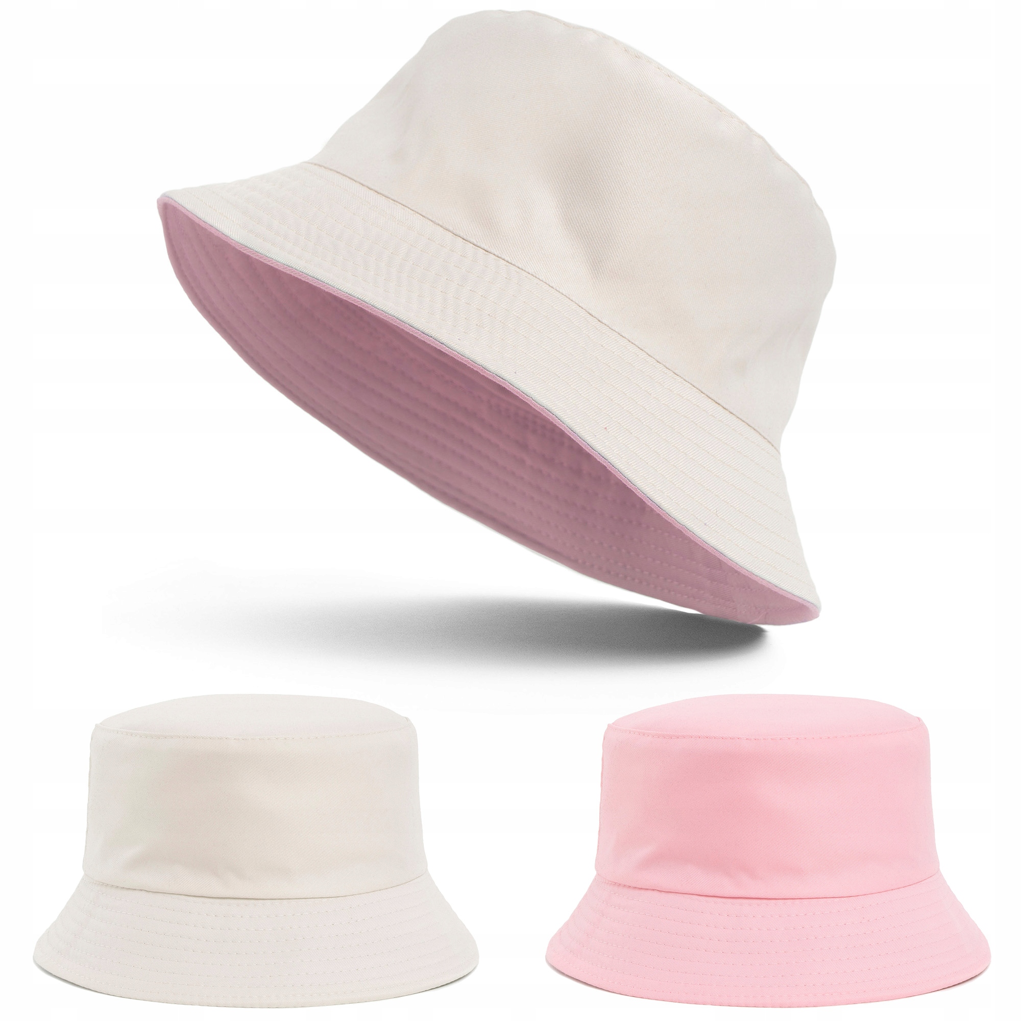 

Kapelusz Czapka Rybacka Bucket Hat Dwustronny 2w1