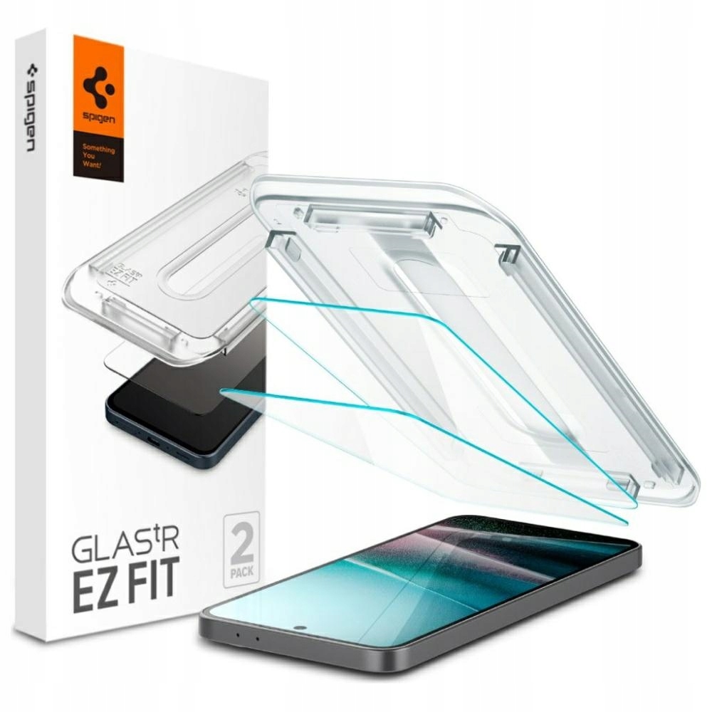 Tvrzené sklo Spigen Glas.TR Ez Fit pro Samsung Galaxy A36 5G 2ks