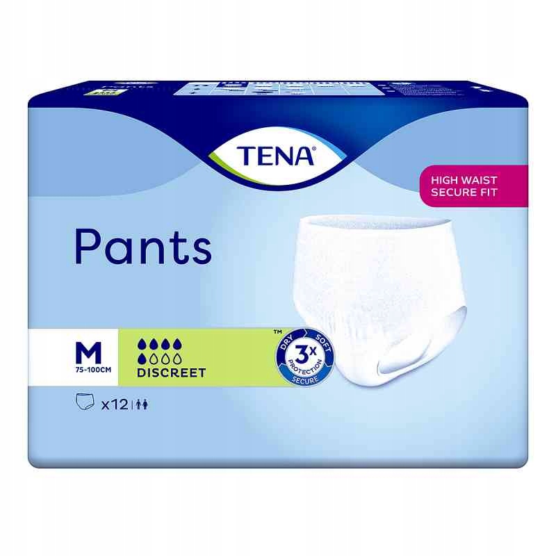 

Majtki chłonne modelujące Tena Pants Discreet M 12