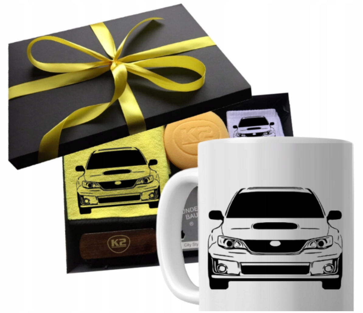Sada dárek pro fanouška, hrnek pro švagra pro řidiče auta Subaru