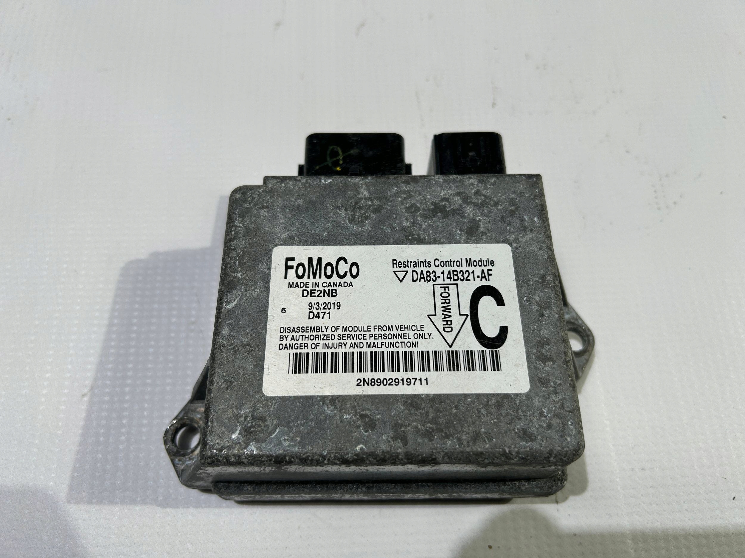 Module Unité de contrôle Airbag SRS Ford Flex 2013r