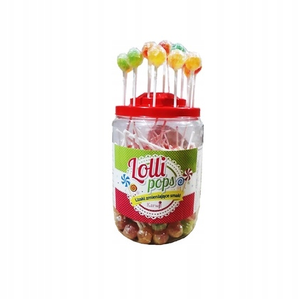 Levně 150 x 8 g Karwit Lízátka měnící chuť plodů coly