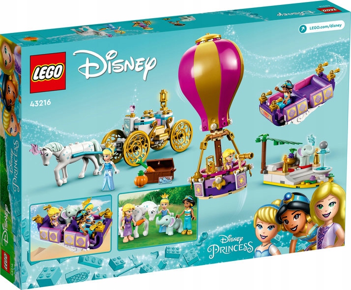 LEGO 43216 DISNEY PODRÓŻ ZACZAROWANEJ KSIĘŻNICZKI Marka LEGO