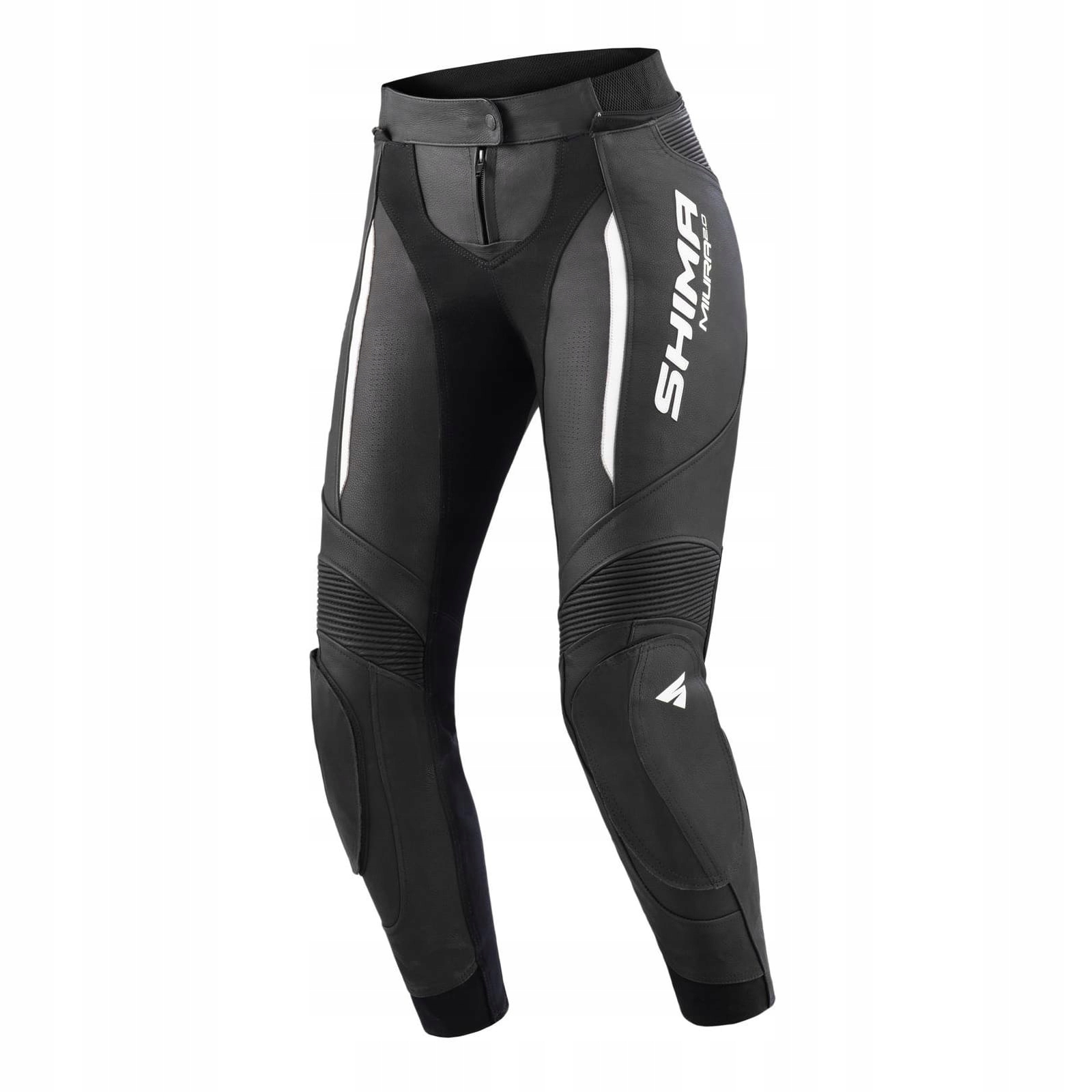 Shima Miura 2.0 Black White Dámske Kožené Motocyklové Nohavice