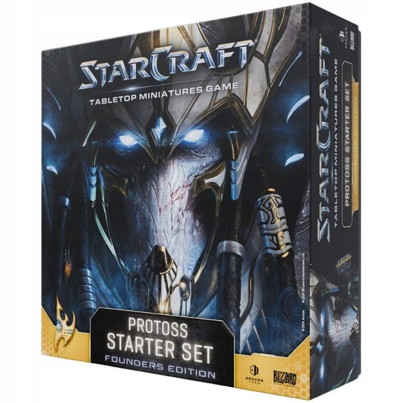 Gra planszowa StarCraft Protoss Starter Set Founders Edition strategiczna