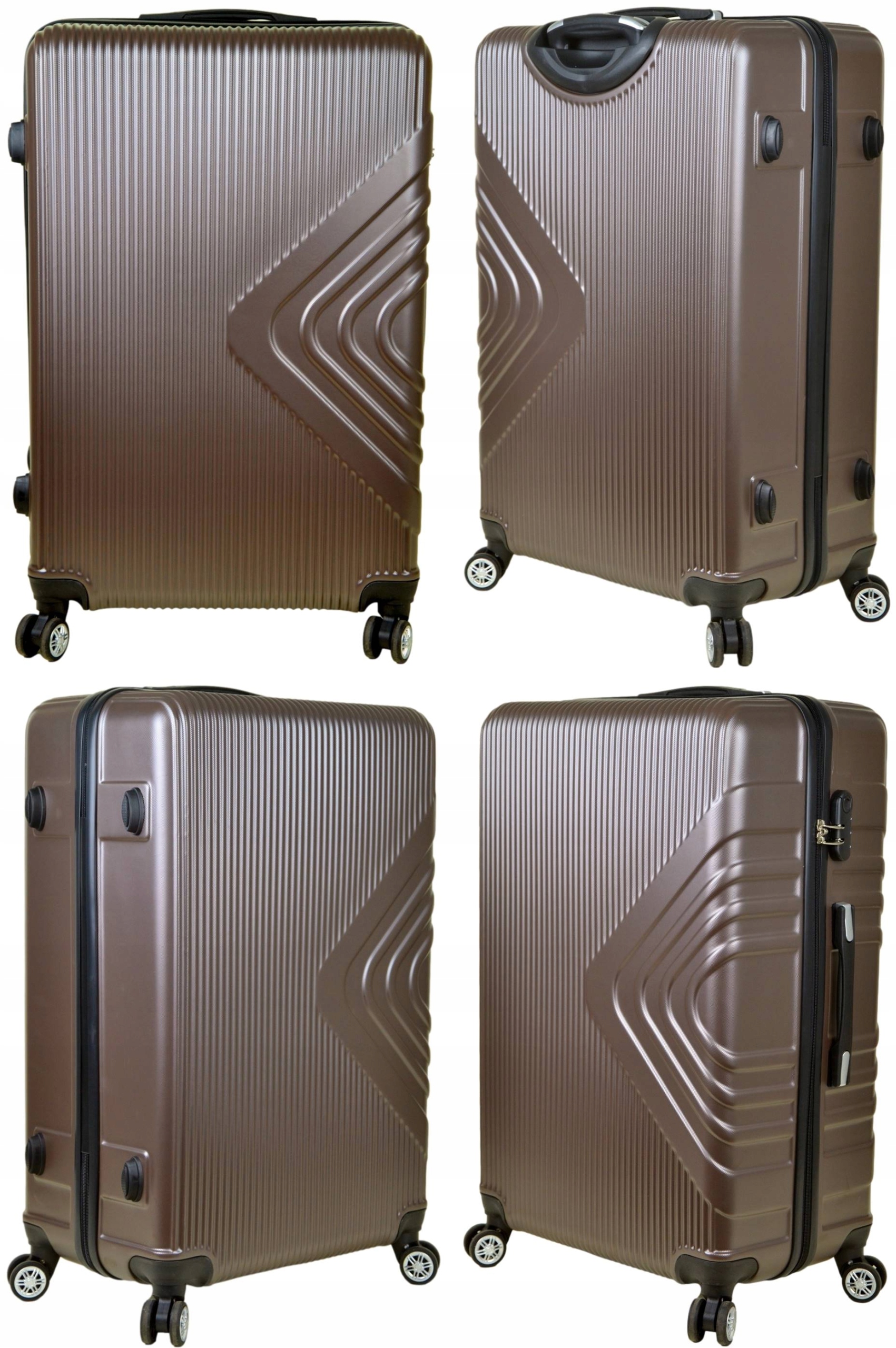 DUŻA WALIZKA PODRÓŻNA ABS SUNBAG - MODEL 8082 Model SUNBAG