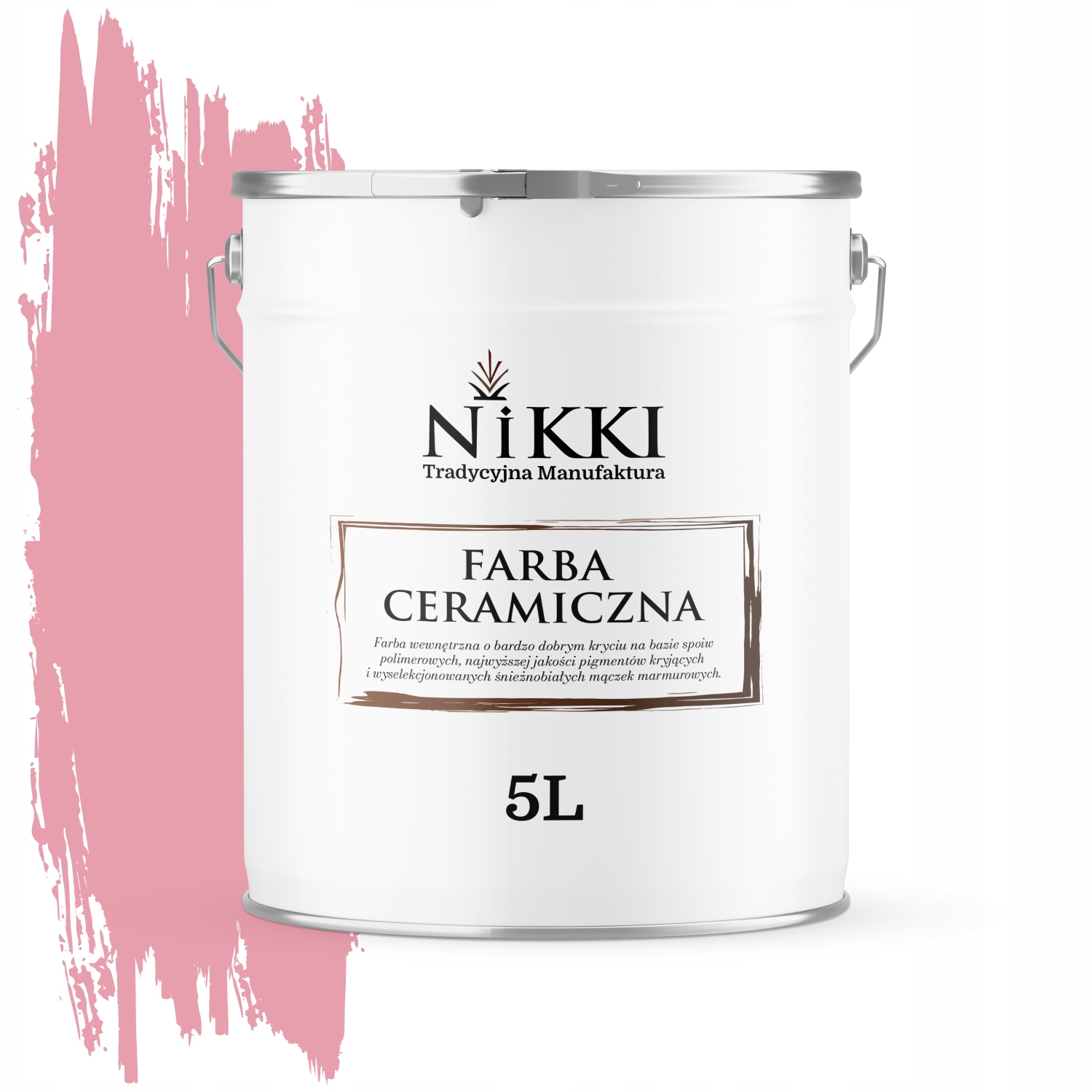 Barva Růžová H3445, Matná Hluboká, 5 L