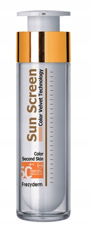 Frezyderm Sun Screen Velvet Color krémový podkladový krém spf 50 S Barvou