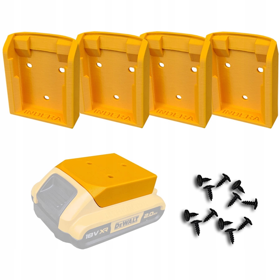 UCHWYT na Akumulator DeWALT XR 18V 54V baterie 4x
