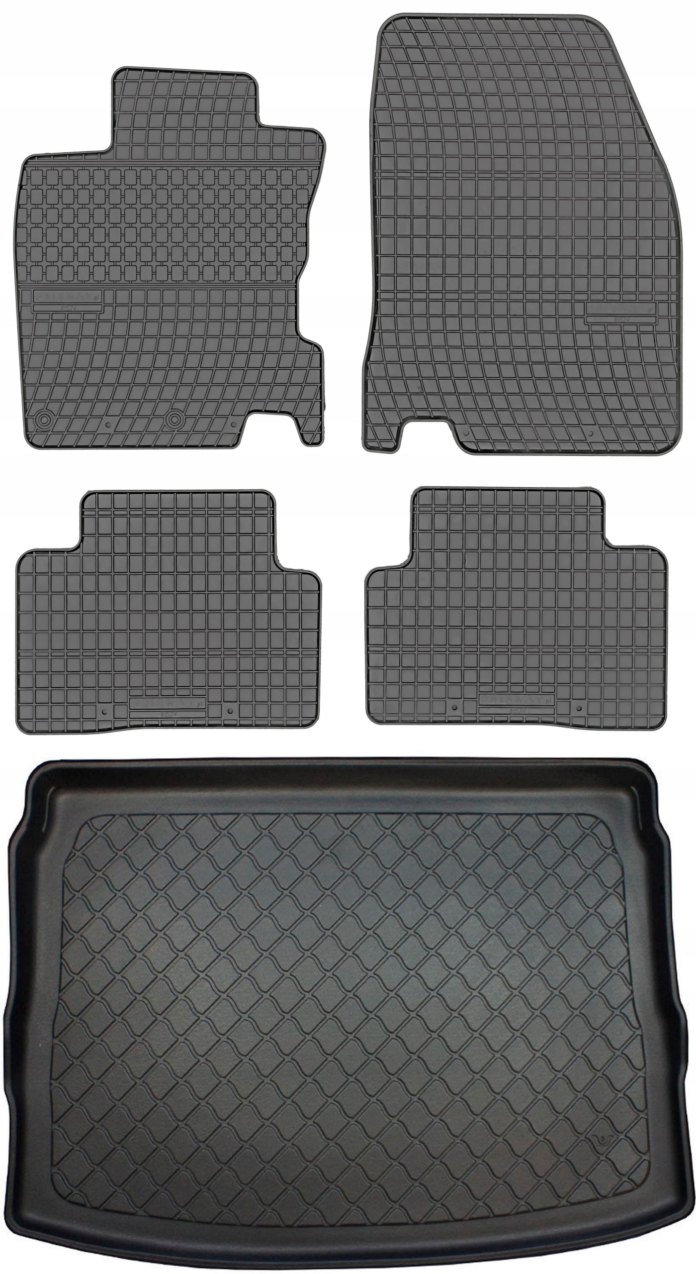 Nissan Qashqai II J11 2014-2021 Koberce s rohožou