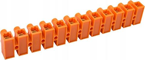 

Złączka zaciskowa 12-torowa 10mm2 57A pomarańczowa