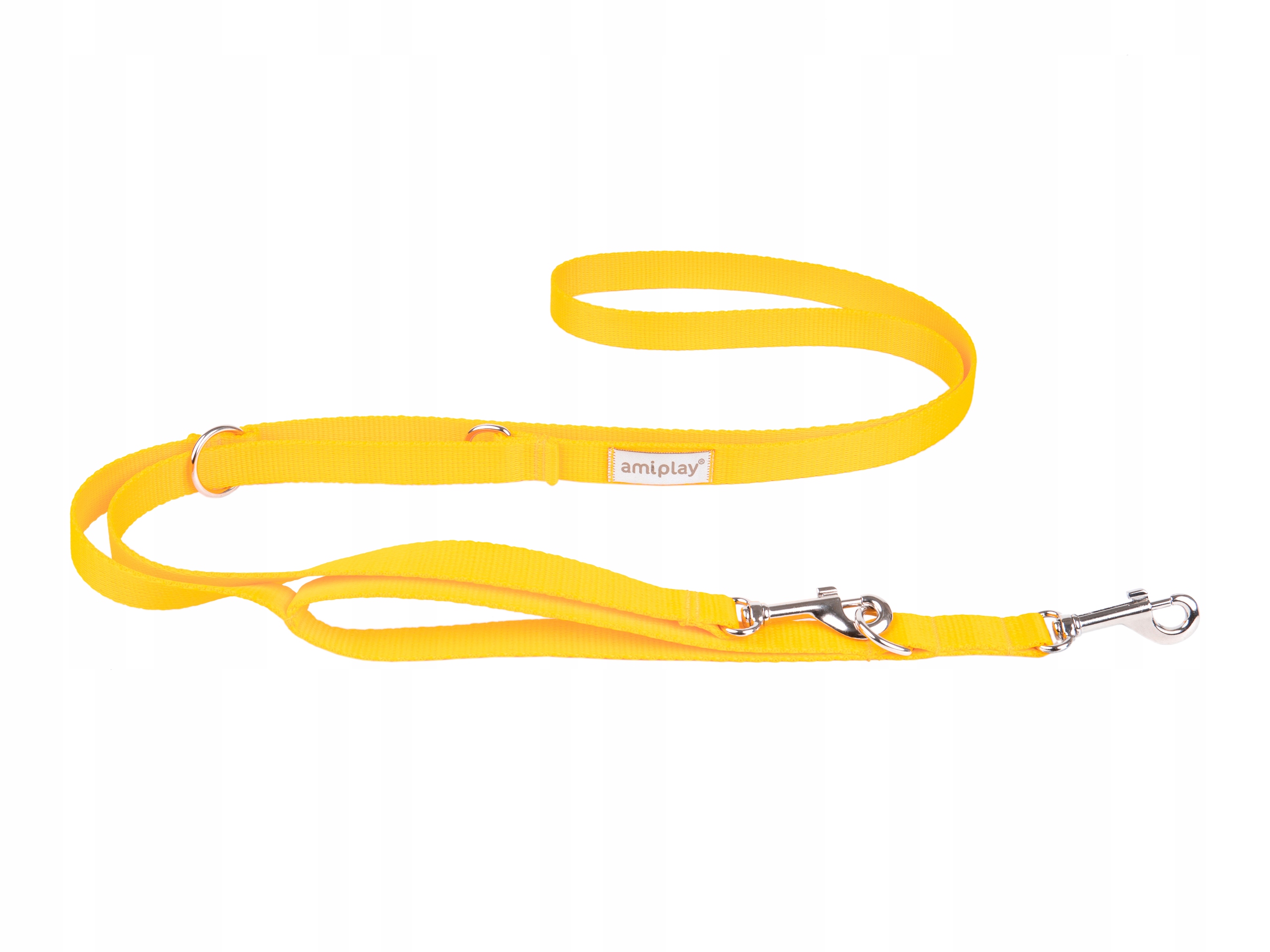 

amiplay Smycz przepinana 7in1 Samba M Żółta