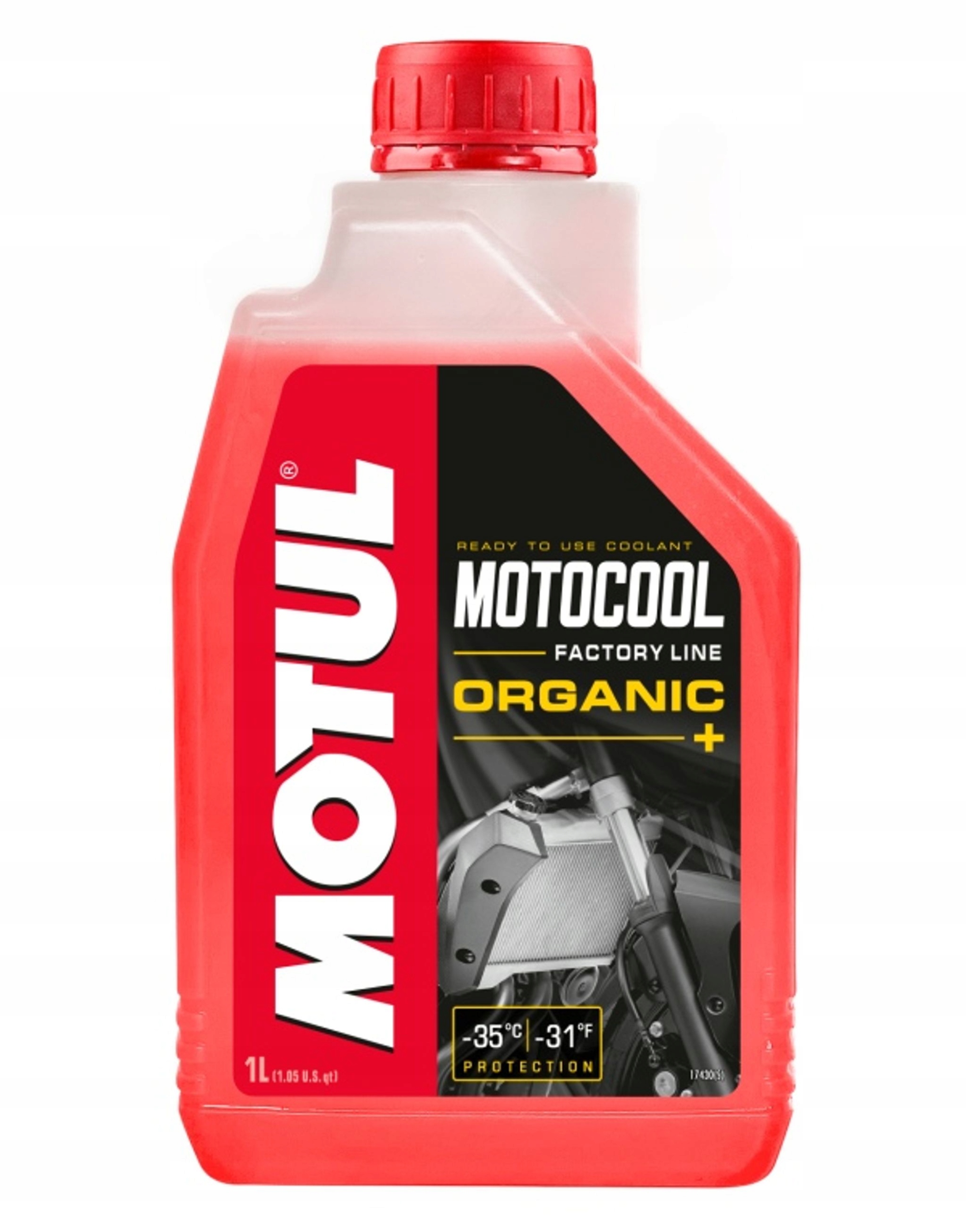 PŁYN DO CHŁODNIC MOTUL 1L MOTOCOOL FL -35°C / MOTOCYKLE 105920
