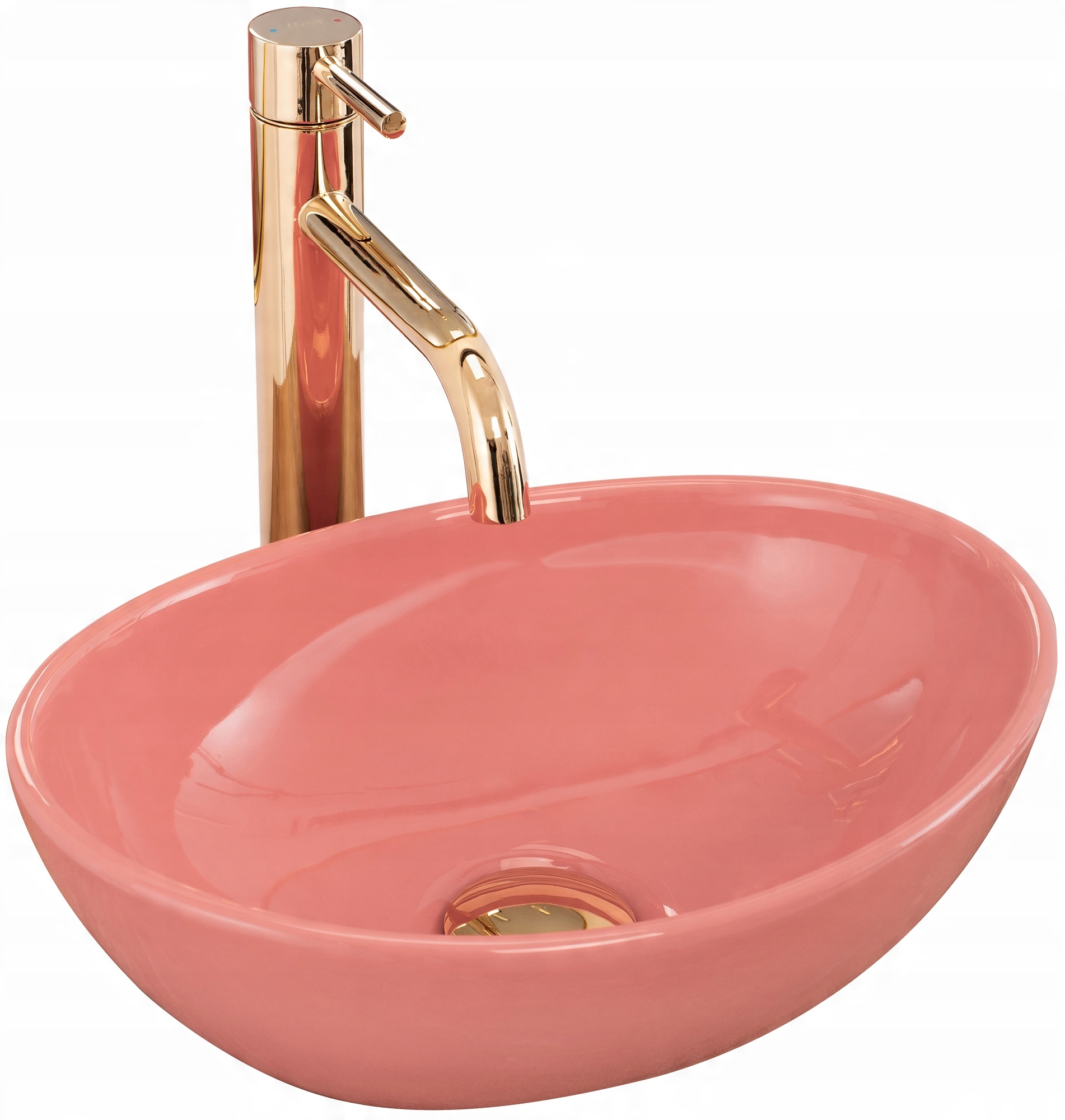 

Umywalka Ceramiczna Nablatowa Sofia mini Pink Róż