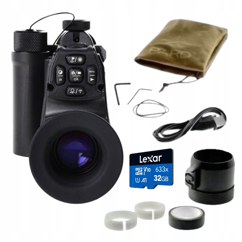 Nástavec pro noční vidění s dálkoměrem Pard NV-007SP2 4K Lrf sada