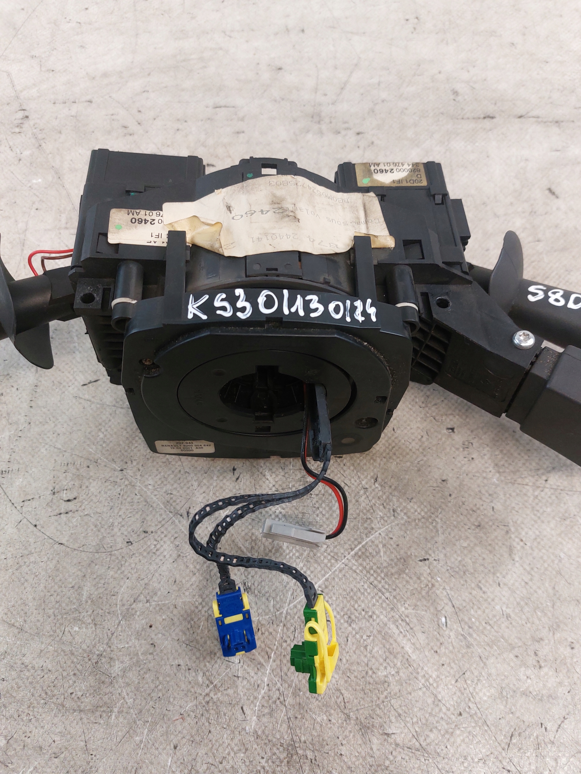 steering wheel levers and controls RENAULT LAGUNA II