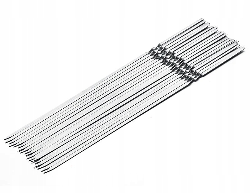 SZPIKULCE SZPIKI SZAMPURY DO SZASZŁYKÓW MIĘSA NIERDZEWNE GRILL 10 SZT Rodzaj patyki do szaszłyków