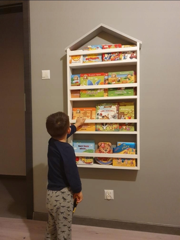 Półka wisząca domek