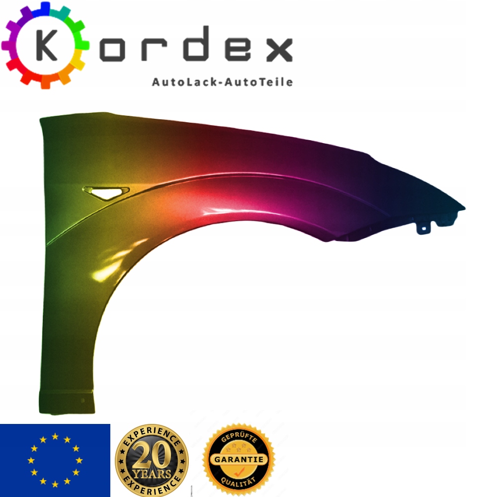 Blatník Ford Focus MK1 Každá Libovolná Barva 98-04 Pravá Přední