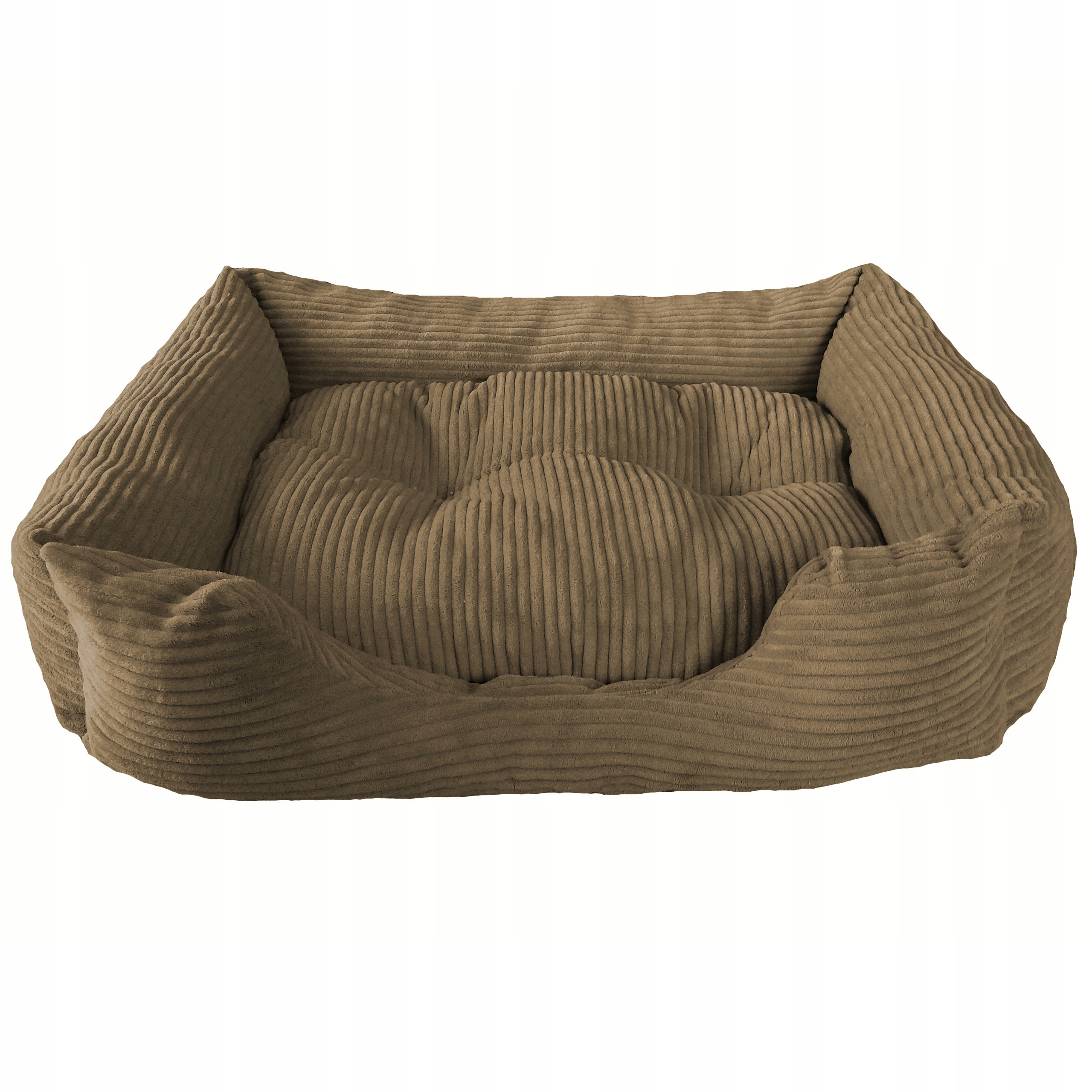 Legowisko Dla Psa XL Miękkie Posłanie Kojec Materac Sztruks 80x60