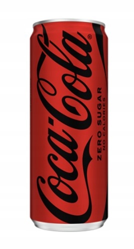 Levně Coca-Cola nula Sycený nápoj 24 x 330 ml plechovka [kauce]