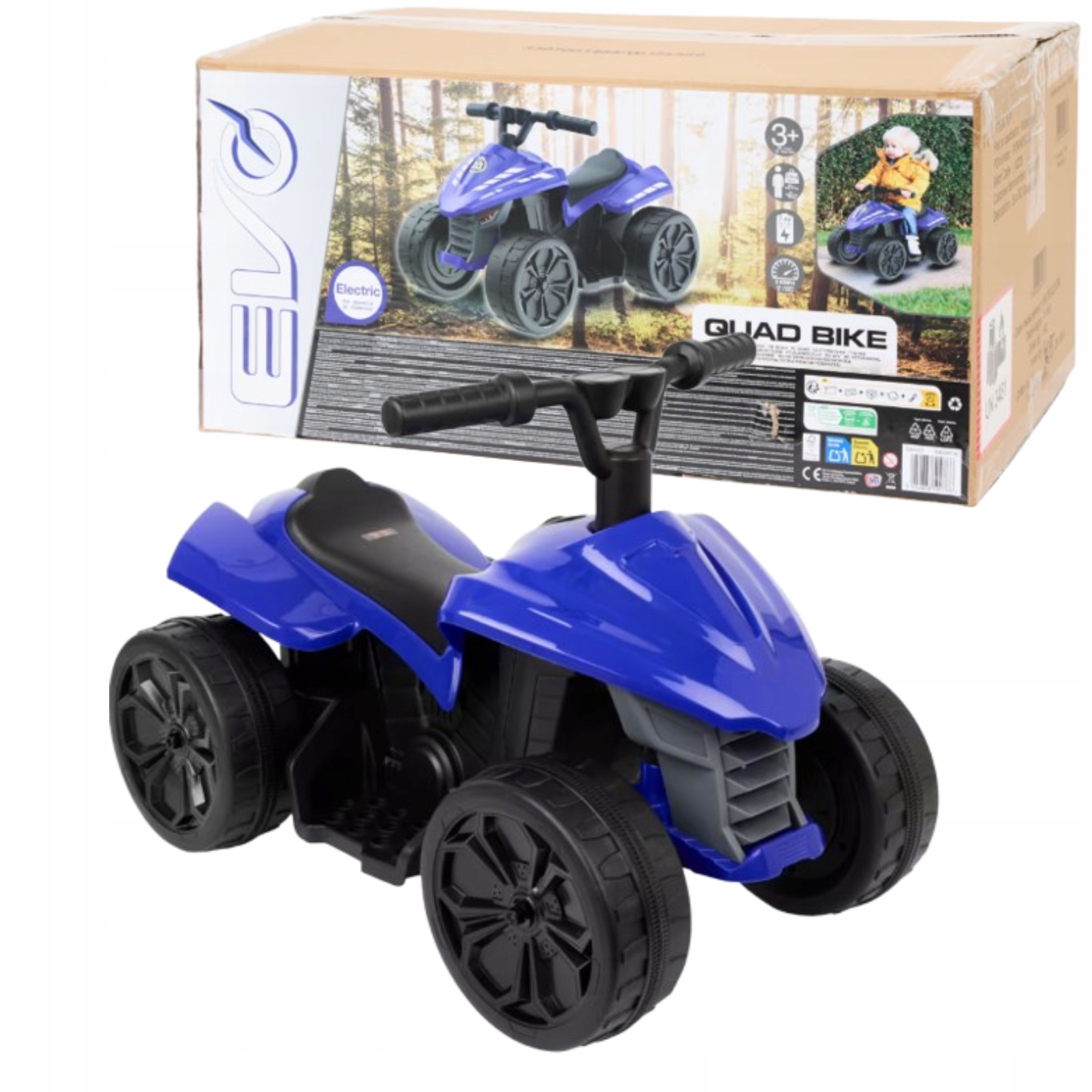 Elektryczny Quad dla Dzieci Akumulator 6V Pojazd Auto Motorek 3km/h