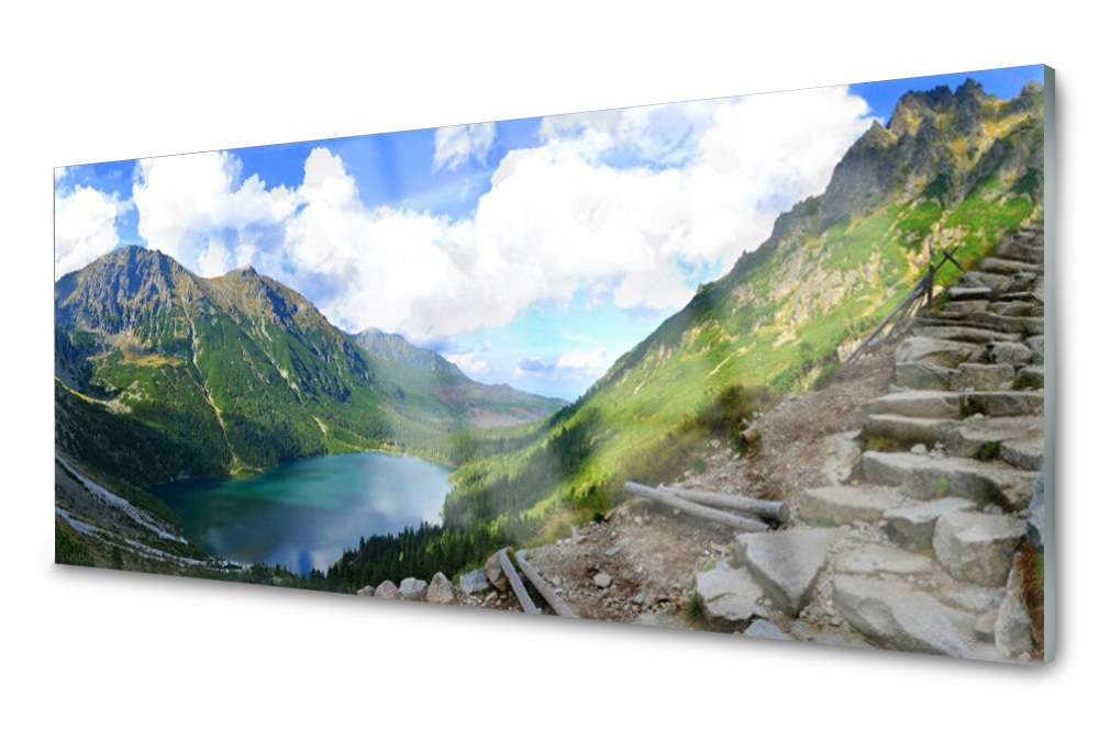

Panel szklany do kuchni Dekor Góry 125x50