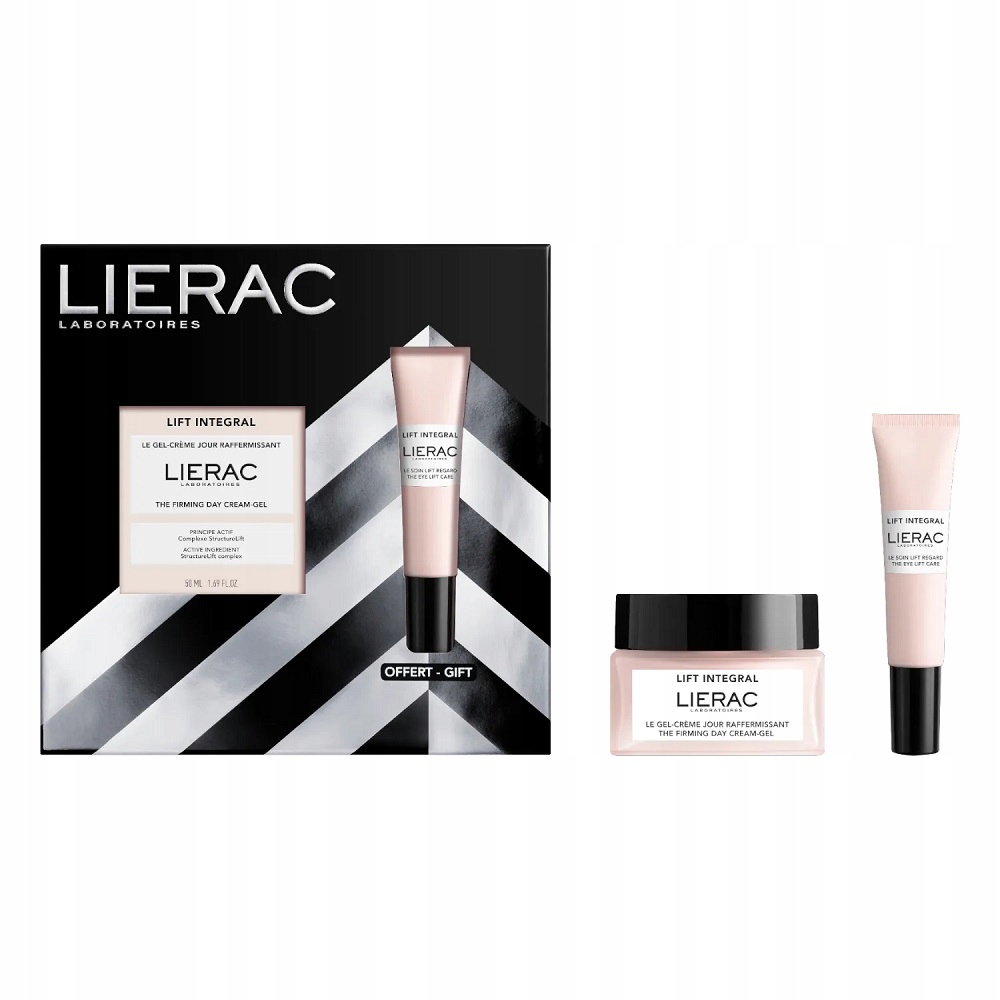 Lierac Lift Integral Krem-żel Na Dzień 50ml Pielęgnacja Pod Oczy 15ml