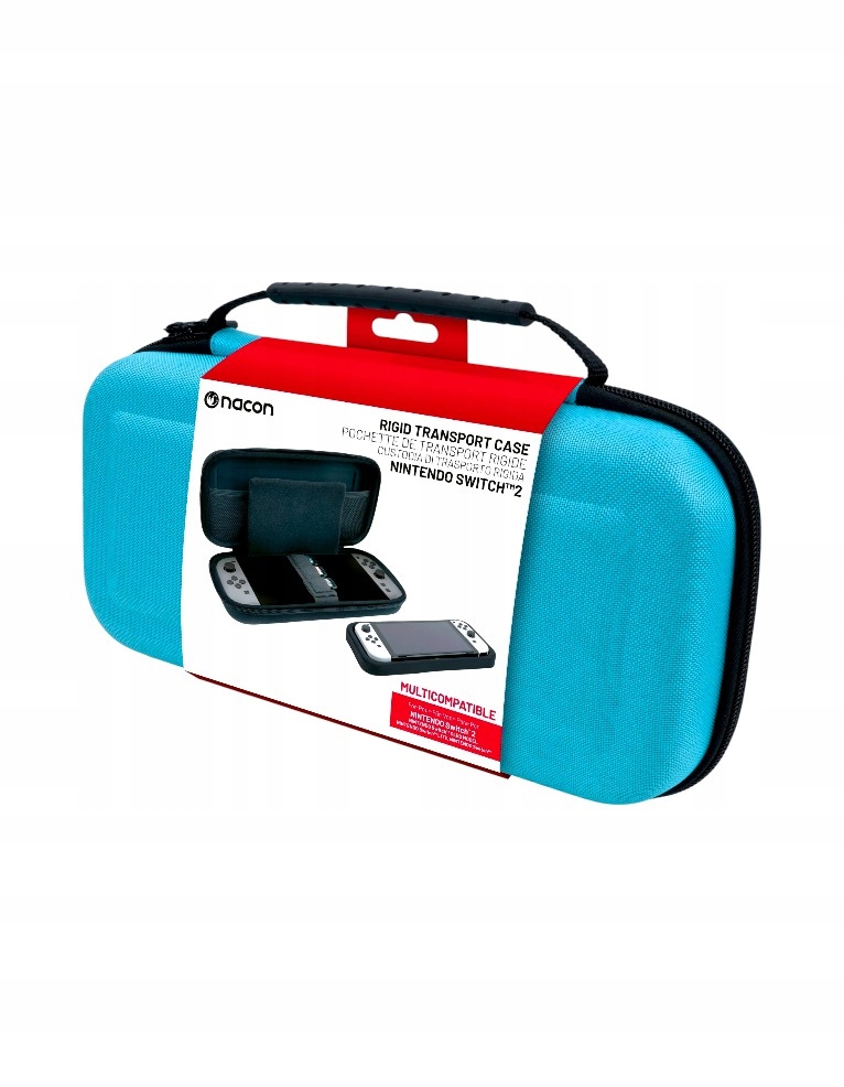 NACON / POKROWIEC / RIGID TRANSPORT CASE / NIEBIESKI / NINTENDO SWITCH 2