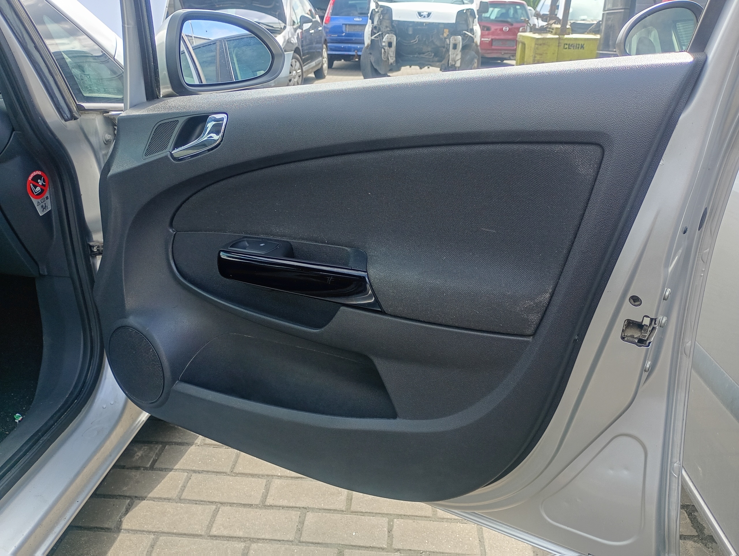 upholstery side right front OPEL CORSA D 06-14